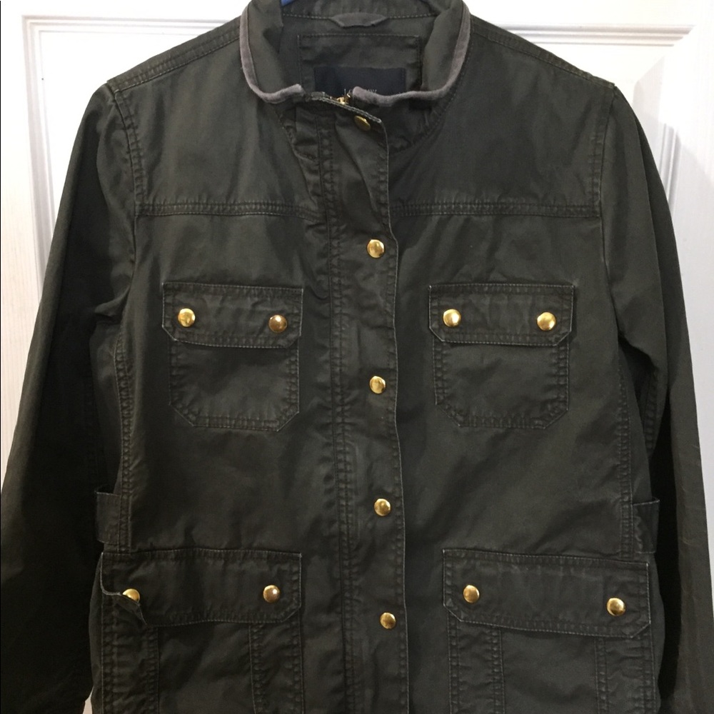 J.crew Downtown Field Jacket Large